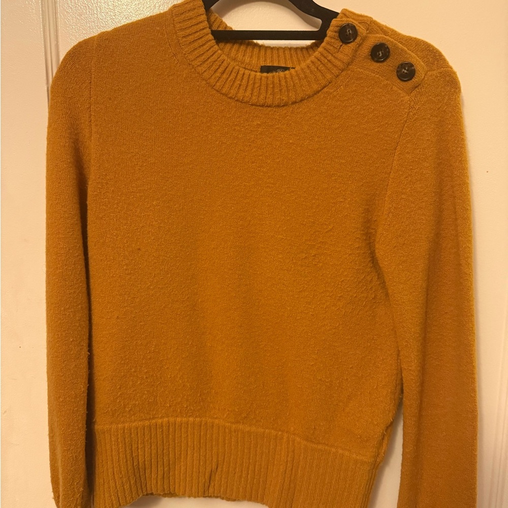 J. Crew Mustard Sweater